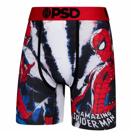 Spider-Man Radial Tie-Dye PSD Boxer Briefs